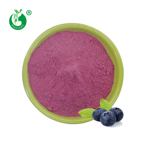Manufacturer Wholesale Spray Dried Blue Berry Powder 100% Concentrate Blueberry Juice Powder