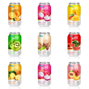 330ml Can NFC Wholesale Fruit Juices Bulk