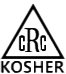 Certified Kosher juice concentrates symbol