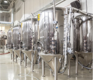 Brewing casks and fruit purees