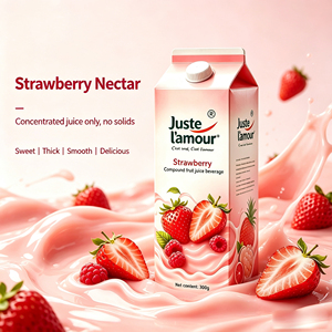 Factory Supply Strawberry Fruit Juice Concentrate for Milk Tea Shop